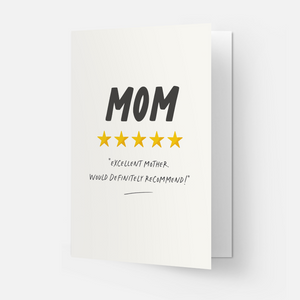 Mom Review | Mother's Card