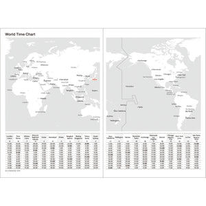 2025 Taschenkalender Agenda A6 Blumenmuster | Grün 