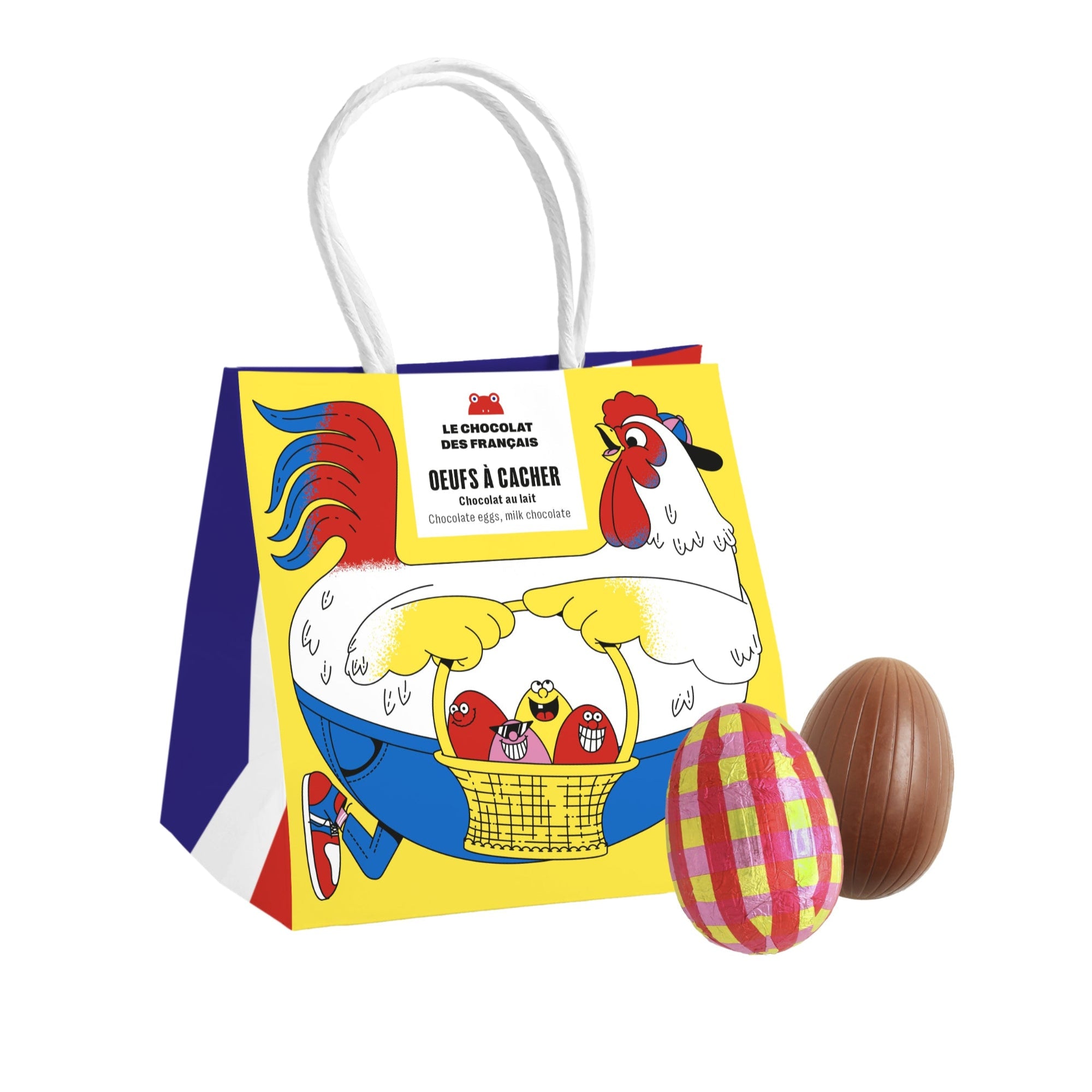 5 Milk Chocolate Easter Eggs Gift Bag