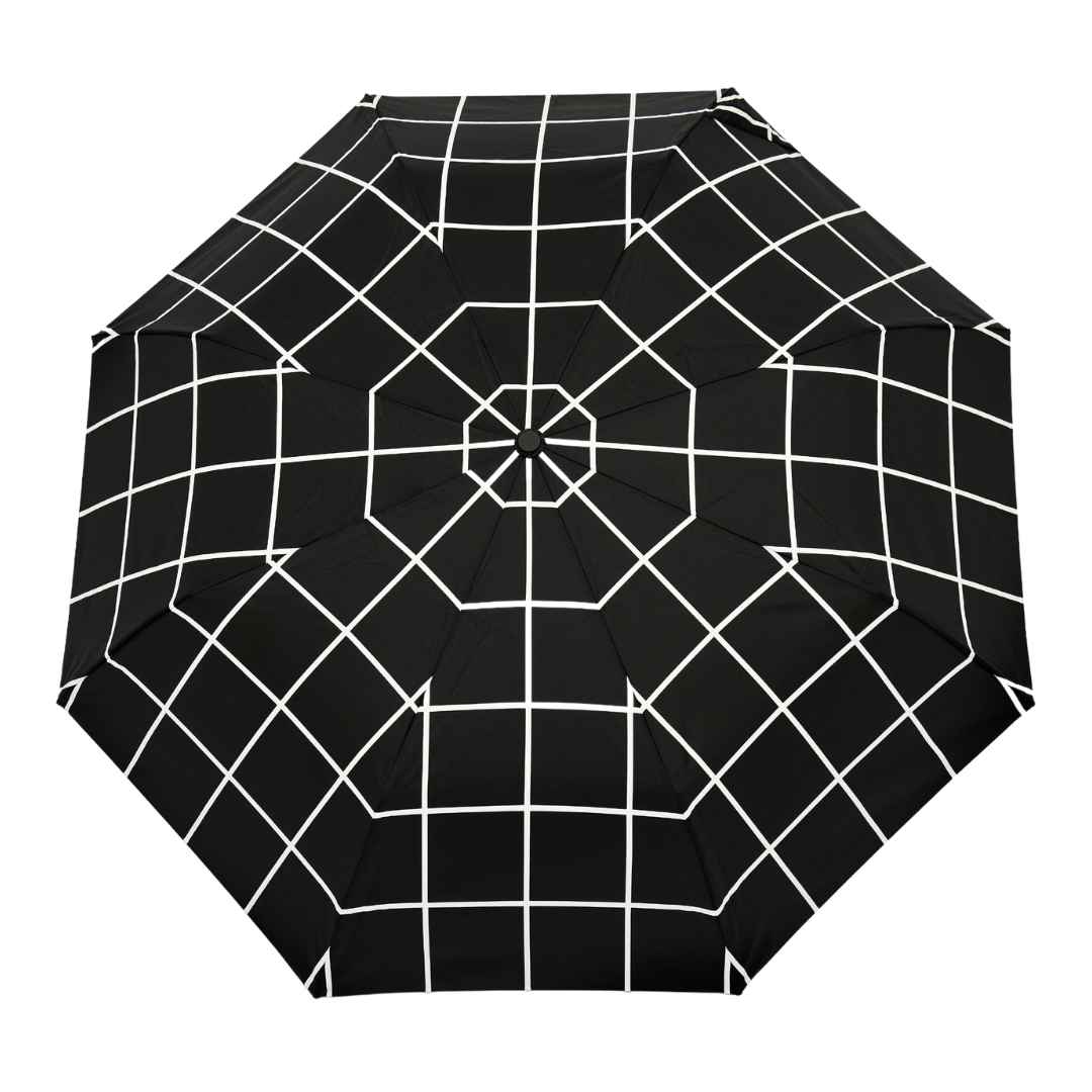 Black Grid | Duck Umbrella