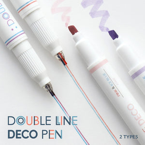 Double line deco pen | Spring