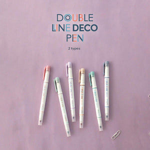 Double line deco pen | Spring