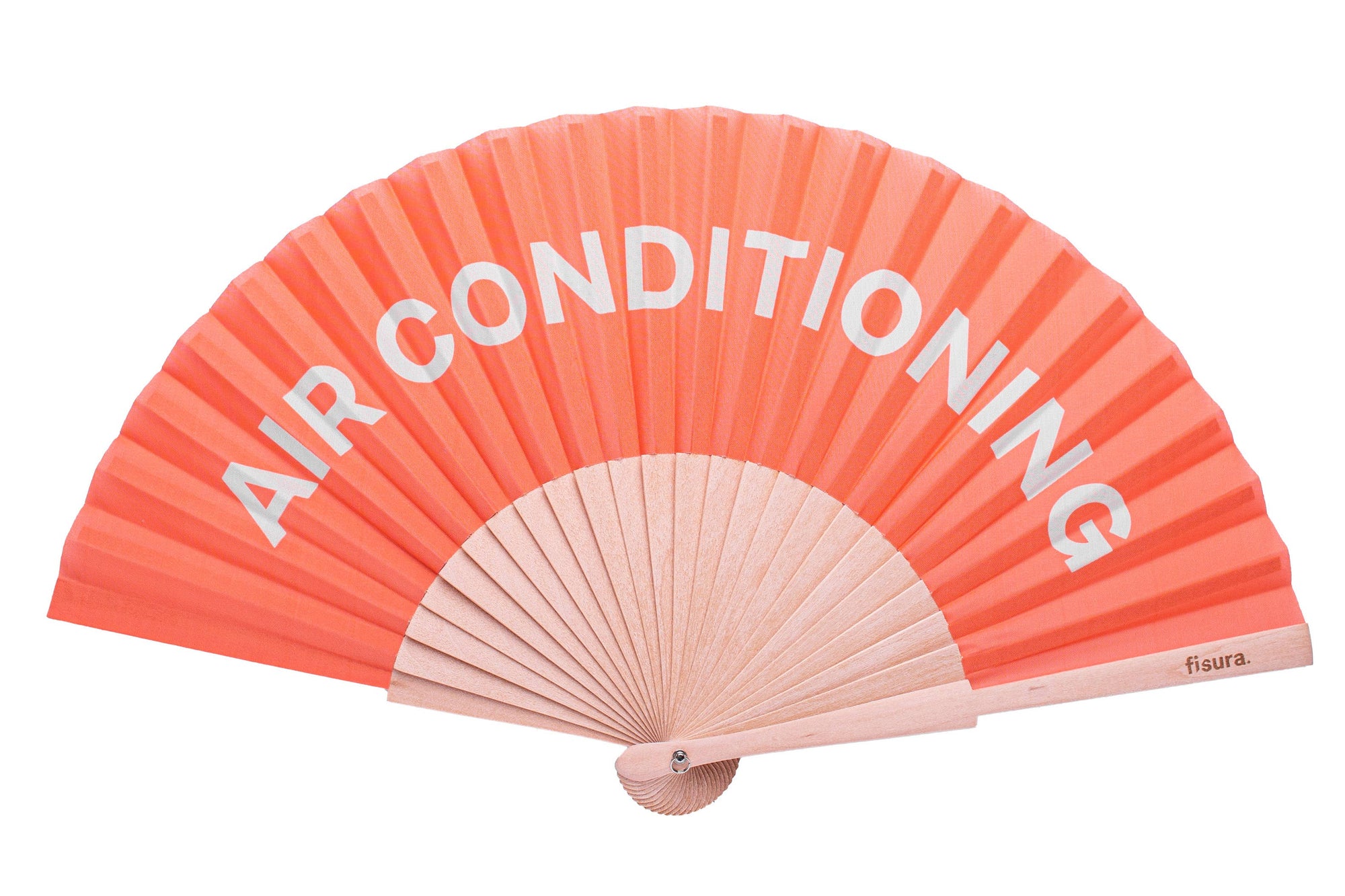 Orange “air conditioning” fan