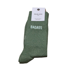 Badass | Glitter Socks