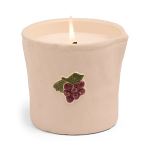 Bistro Ceramic Candle | Bordeaux Grape