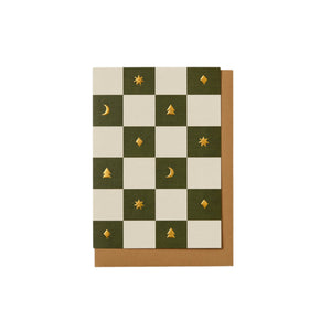 CHECKERBOARD | CHRISTMAS CARD