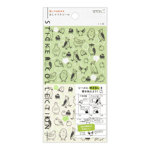 Chatty Birds Diary Stickers