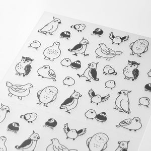 Chatty Birds Diary Stickers