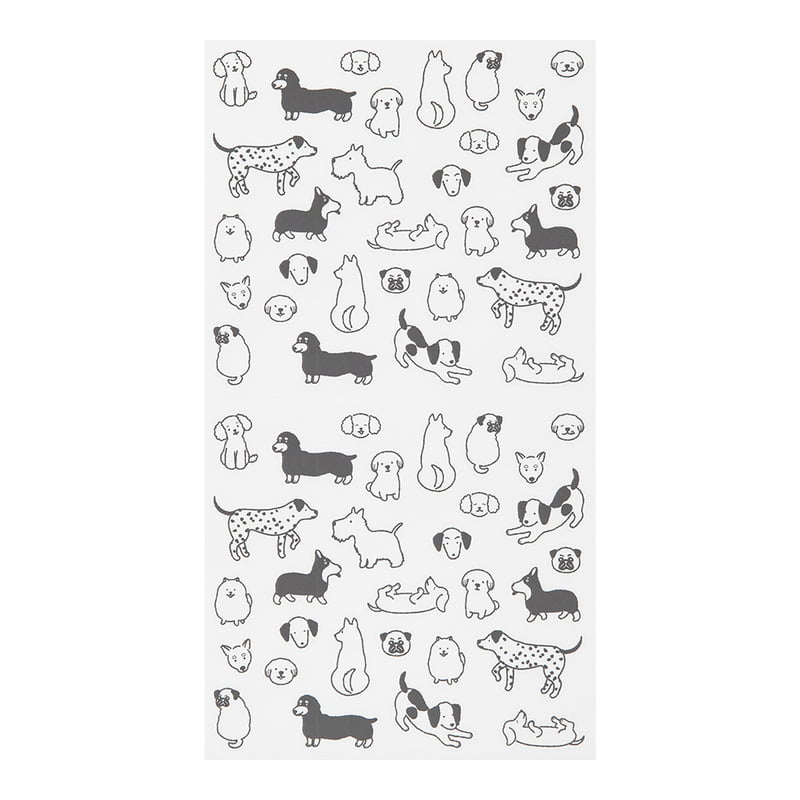 Chatty Dogs Diary Stickers