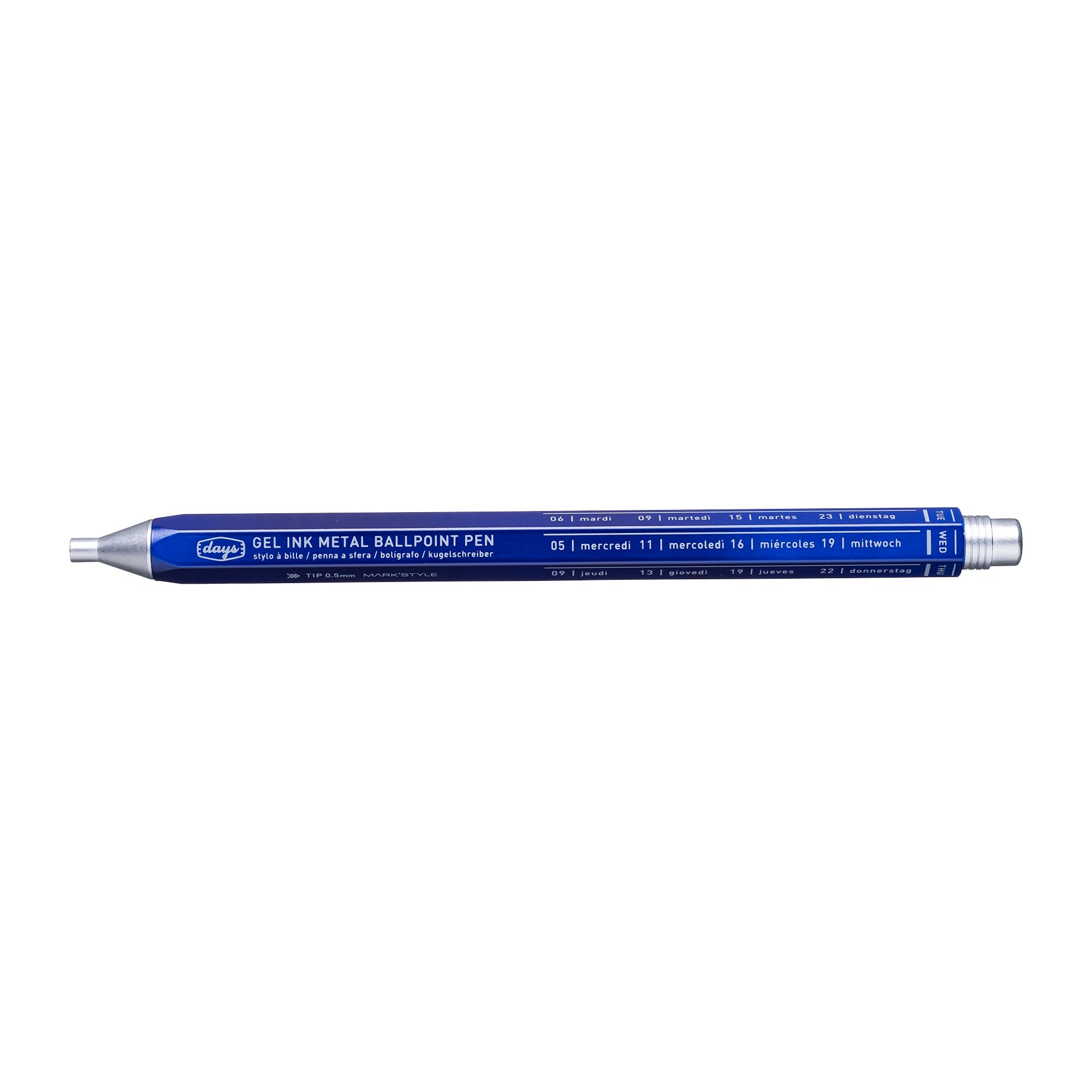 Gel Metal Ballpoint Pen | MARK'S STYLE | DAYS | Navy