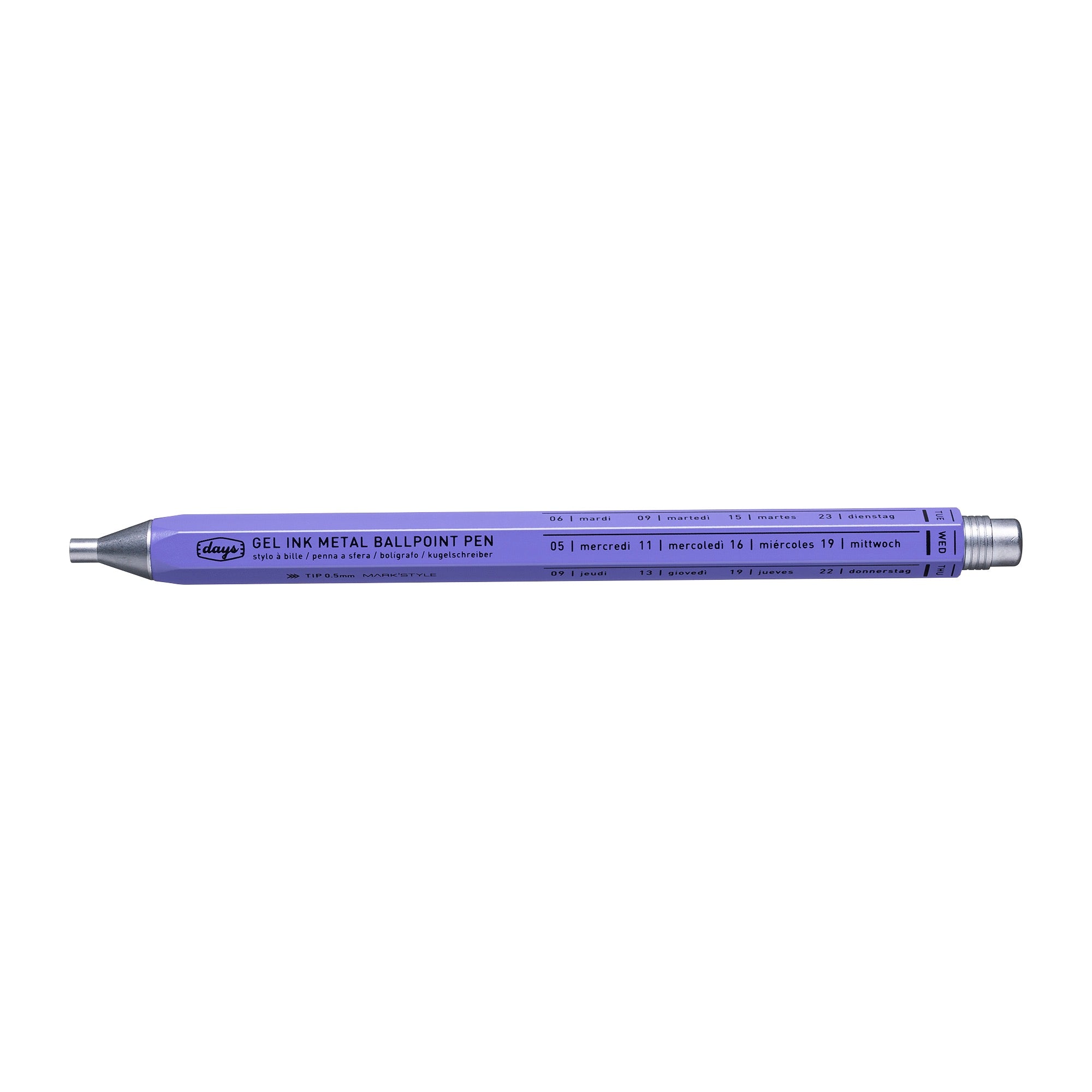 Gel Metal Ballpoint Pen | MARK'S STYLE | DAYS | Purple