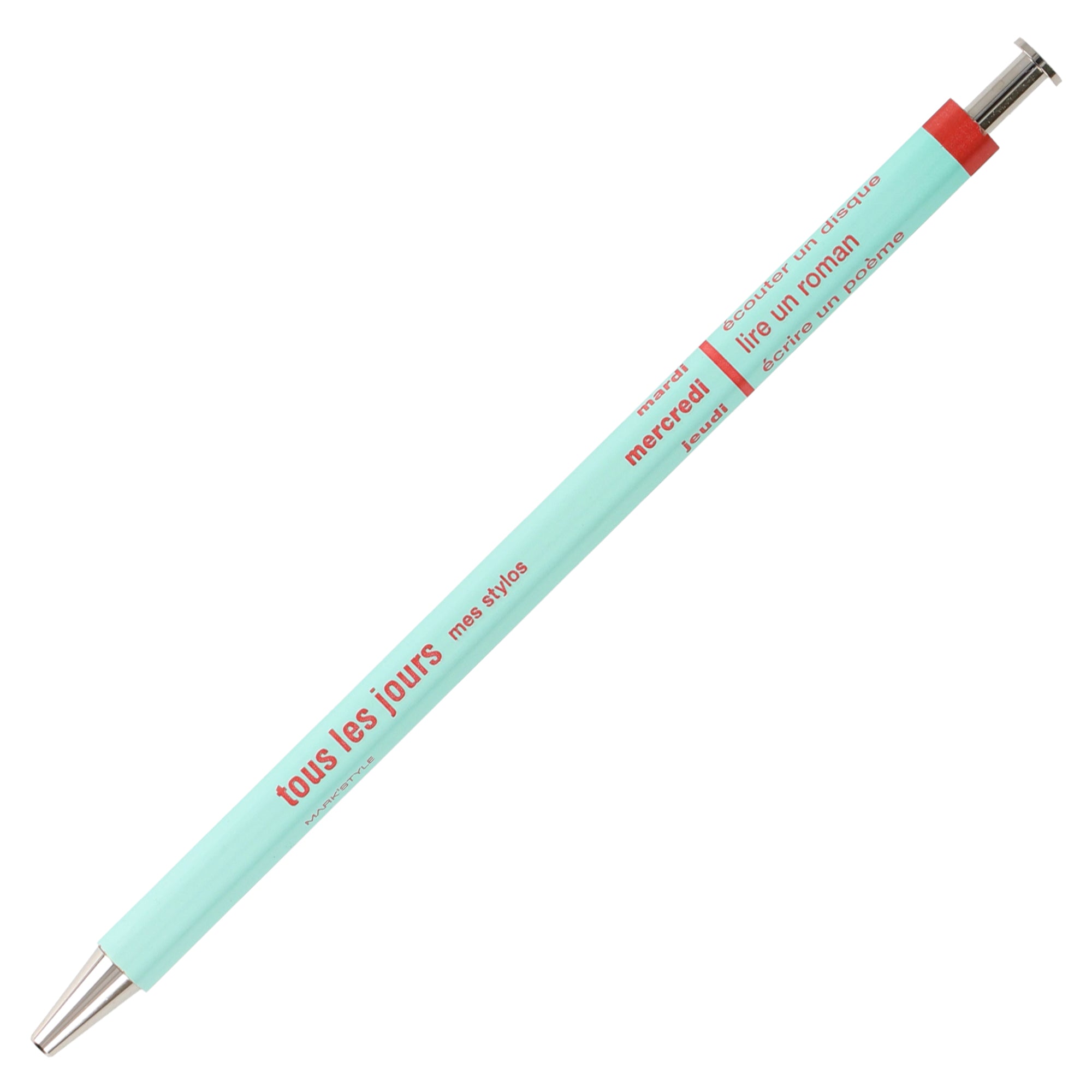 Ballpoint Pen | MARK'S STYLE | tous les jours | Light Mint