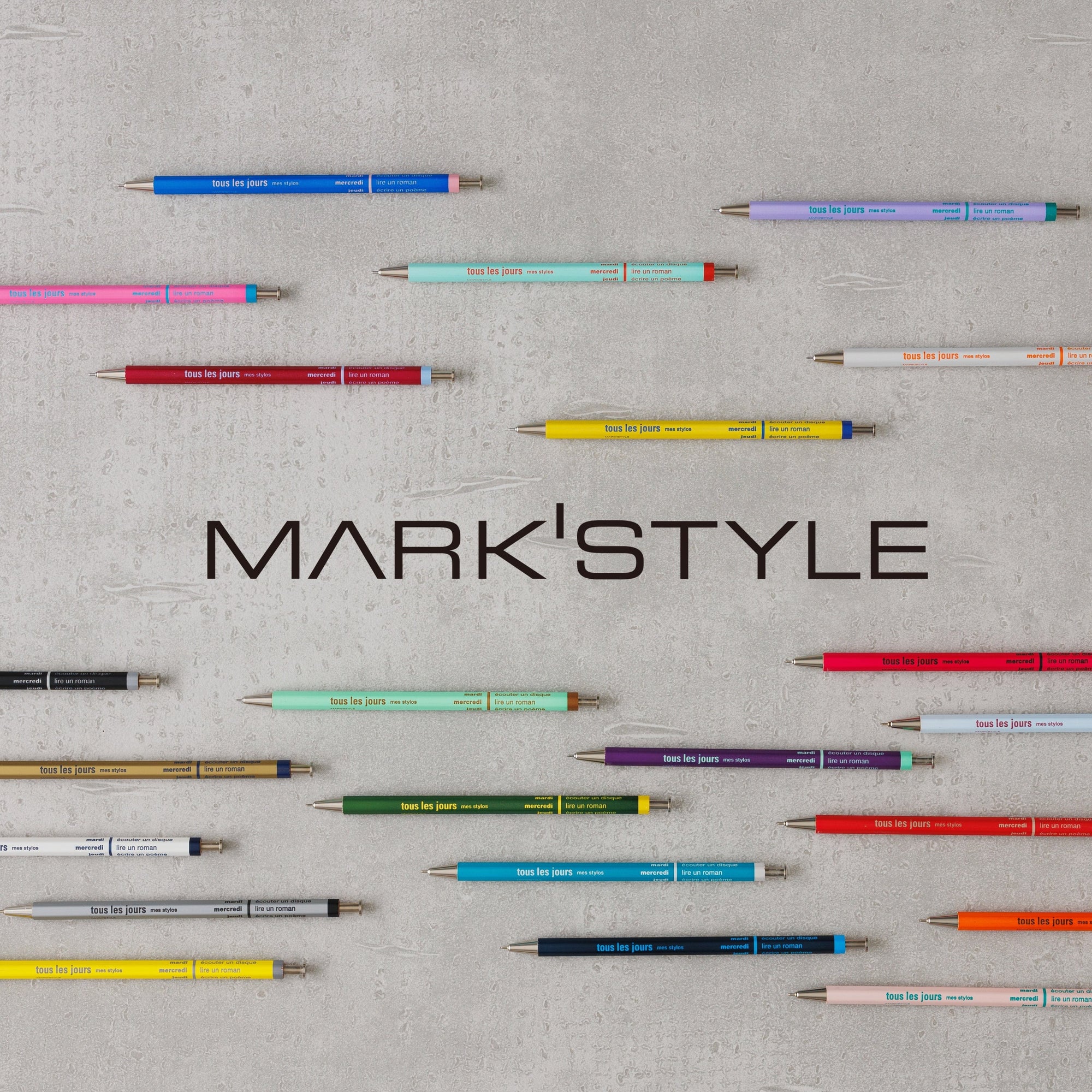 Ballpoint Pen | MARK'S STYLE | tous les jours | Mat Silver