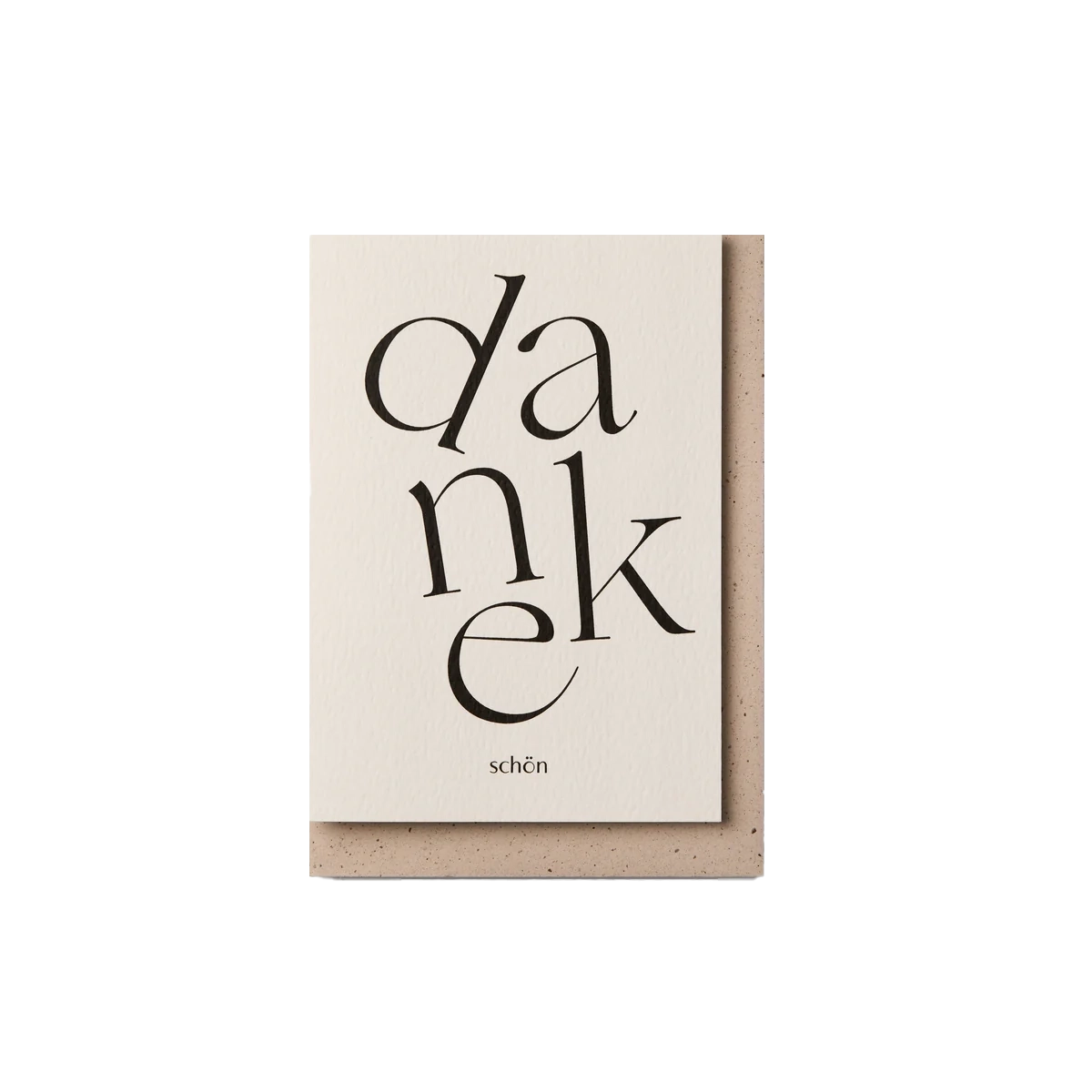 Danke Schön | Thank You Card white