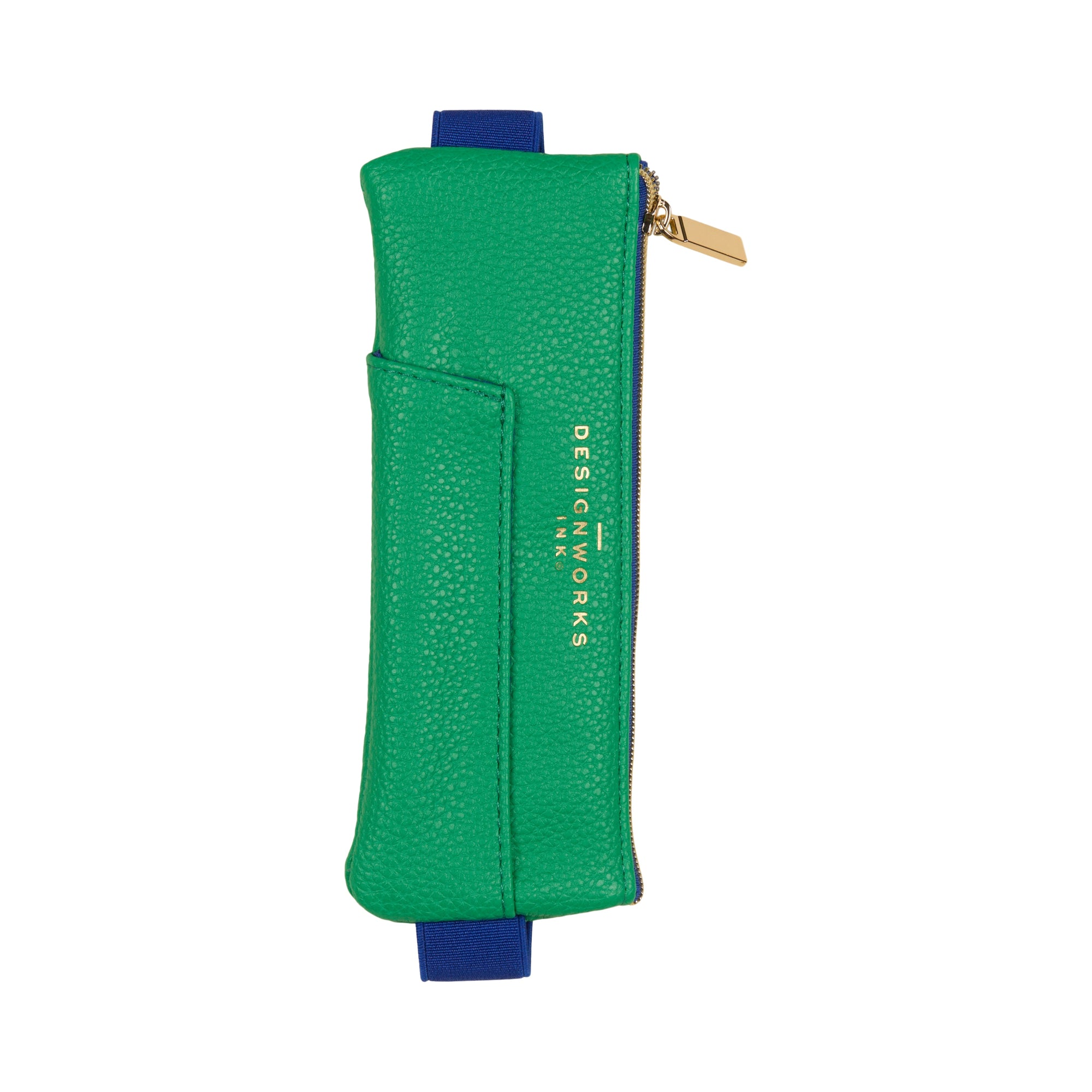 Elastic Book Band Pen Pouch | Green