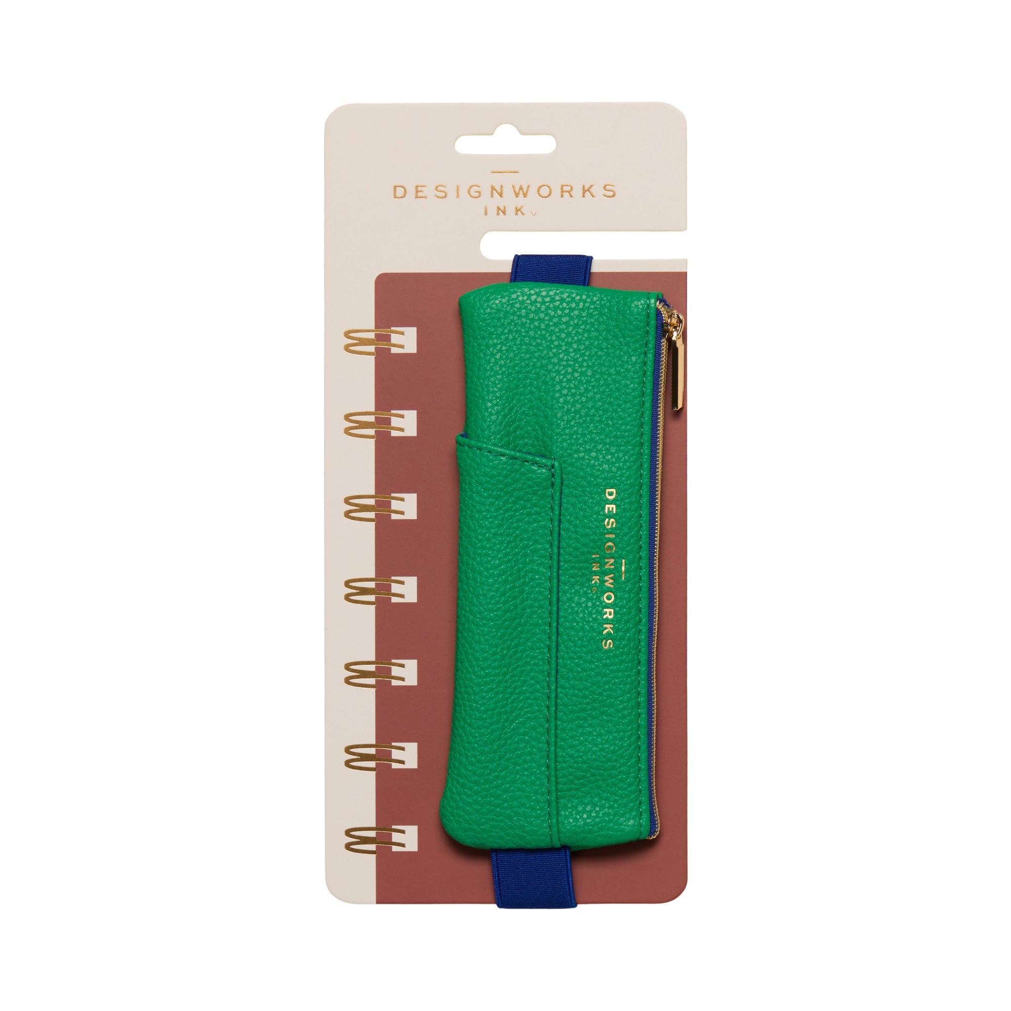 Elastic Book Band Pen Pouch | Green