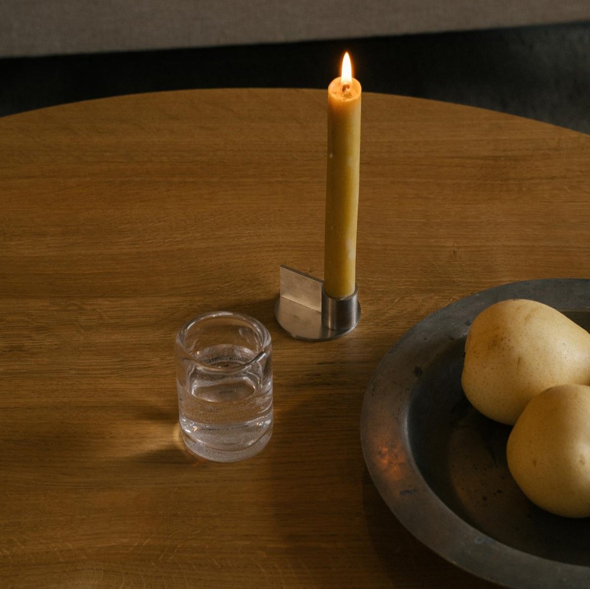 FUNDAMENT CANDLE HOLDER | STAINLESS STEEL | FORM 1