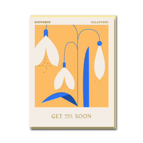 Get Well Soon | Darling Clementine | Greeting Card