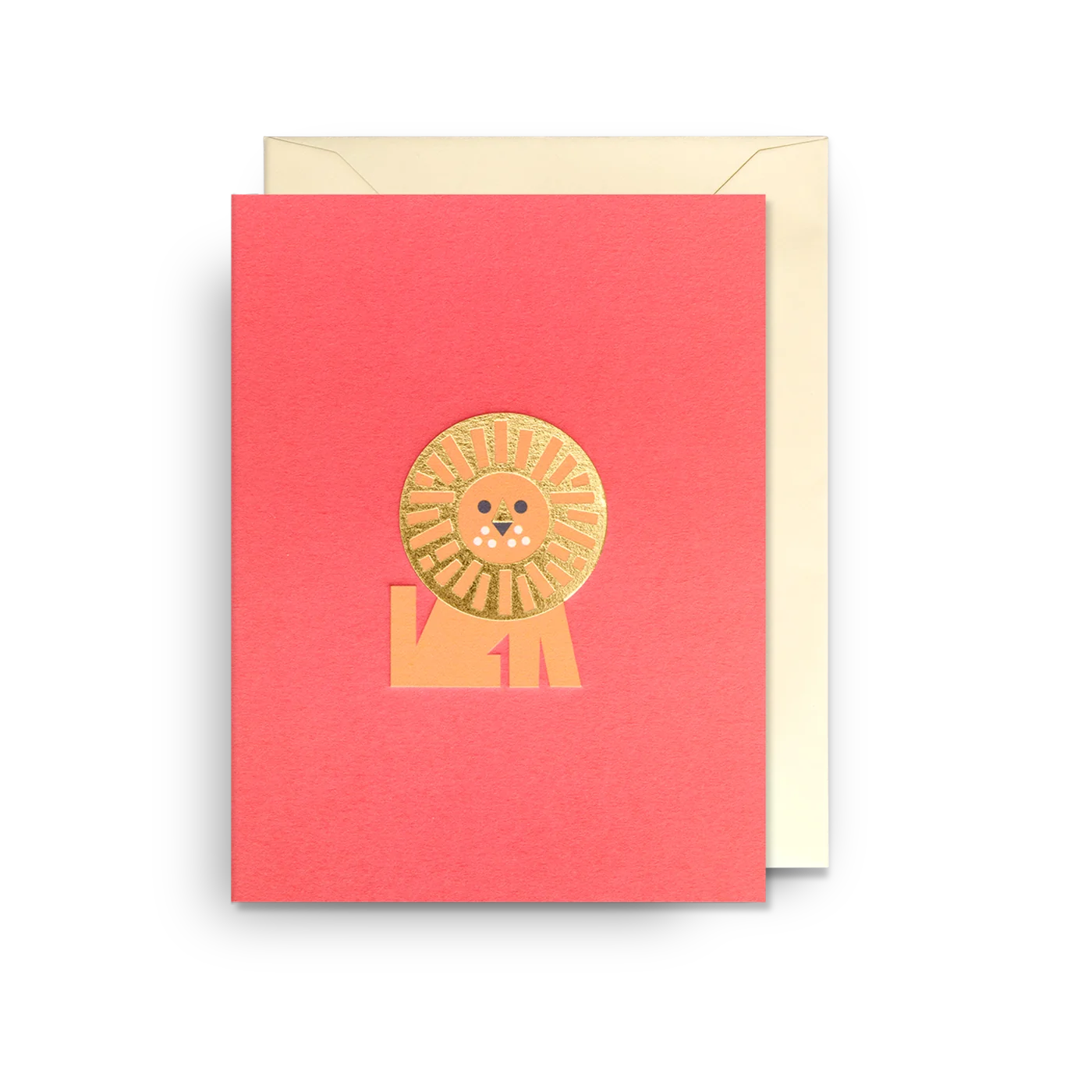 Gold Lion Graphic | Ryan Chapman | Mini Card