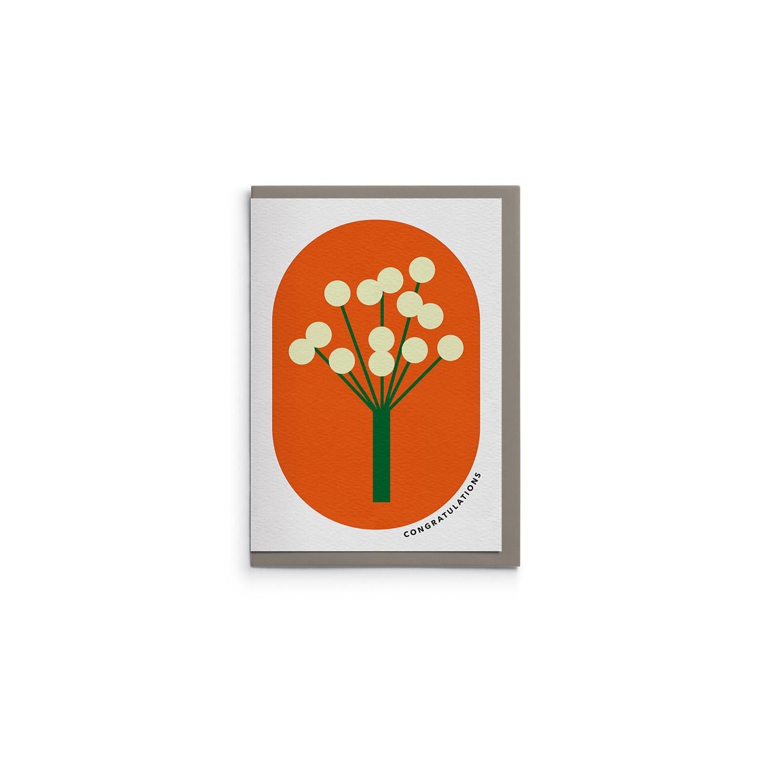 Hanji Card | Flowers Congratulations