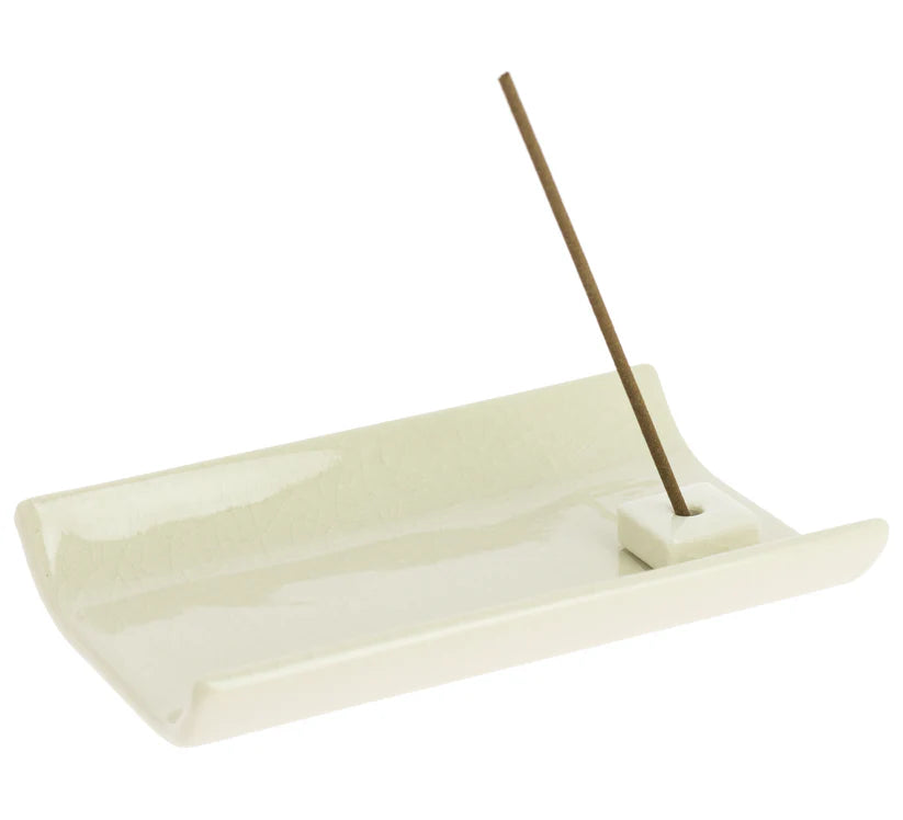 Incense Holder | White Rectangle