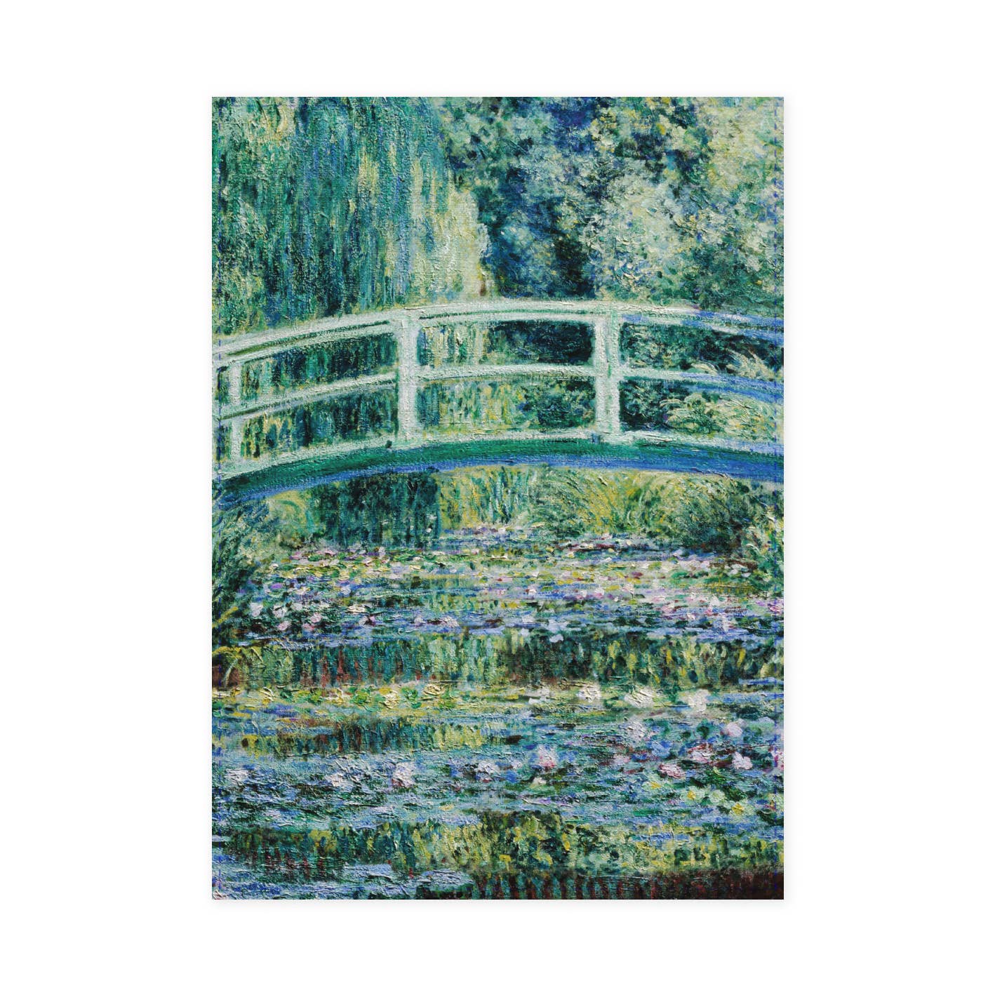 Japanese Bridge | Claude Monet | Tea Towel