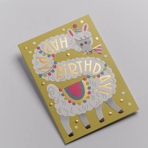 Llama Party Hat | Birthday Card