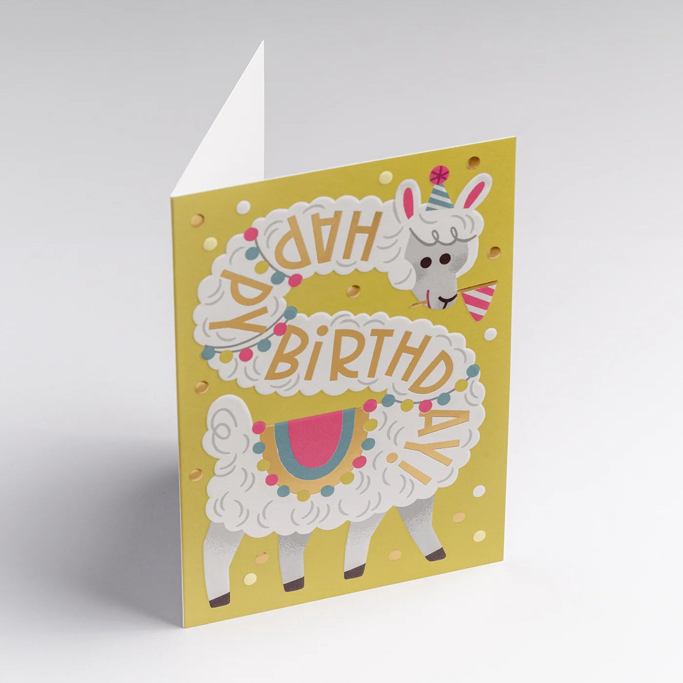 Llama Party Hat | Birthday Card