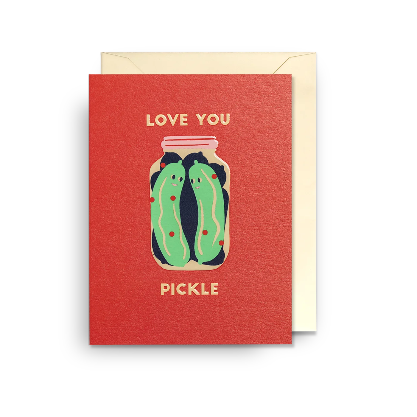 Love You Pickle Graphic | Naomi Wilkinson | Mini Card