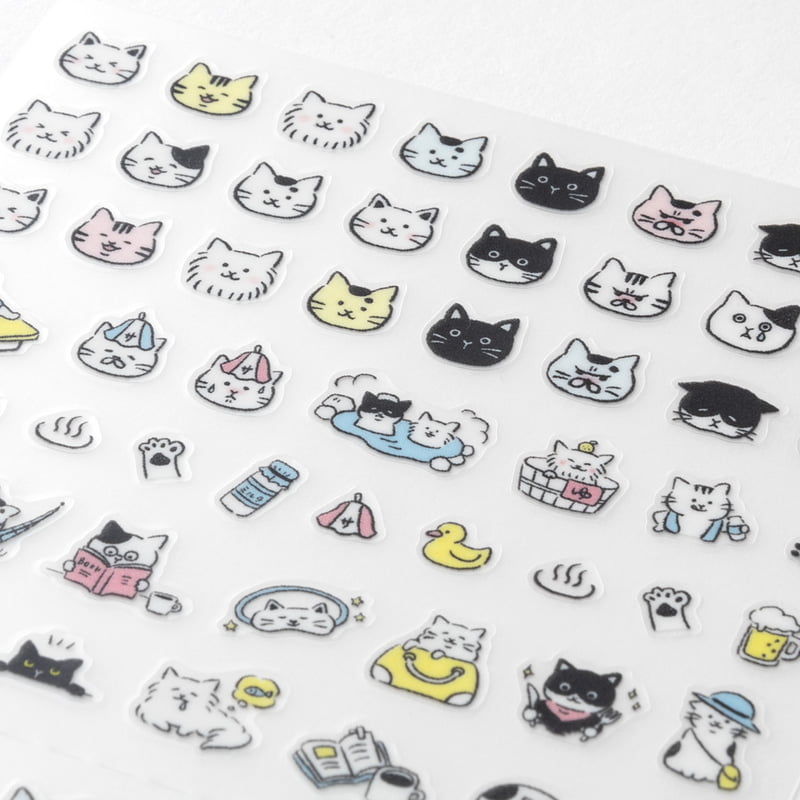 Pictograph Cat Stickers