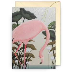 Pink Flamingo | Carrie May | Greeting Card