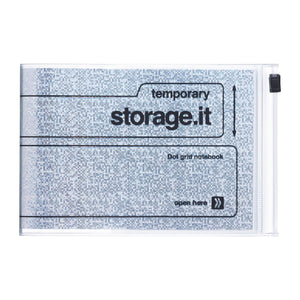 Storage.it Notizbuch A6 Schreibtisch | Hologramm