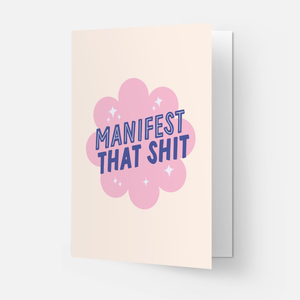 Manifest that | Greeting Card