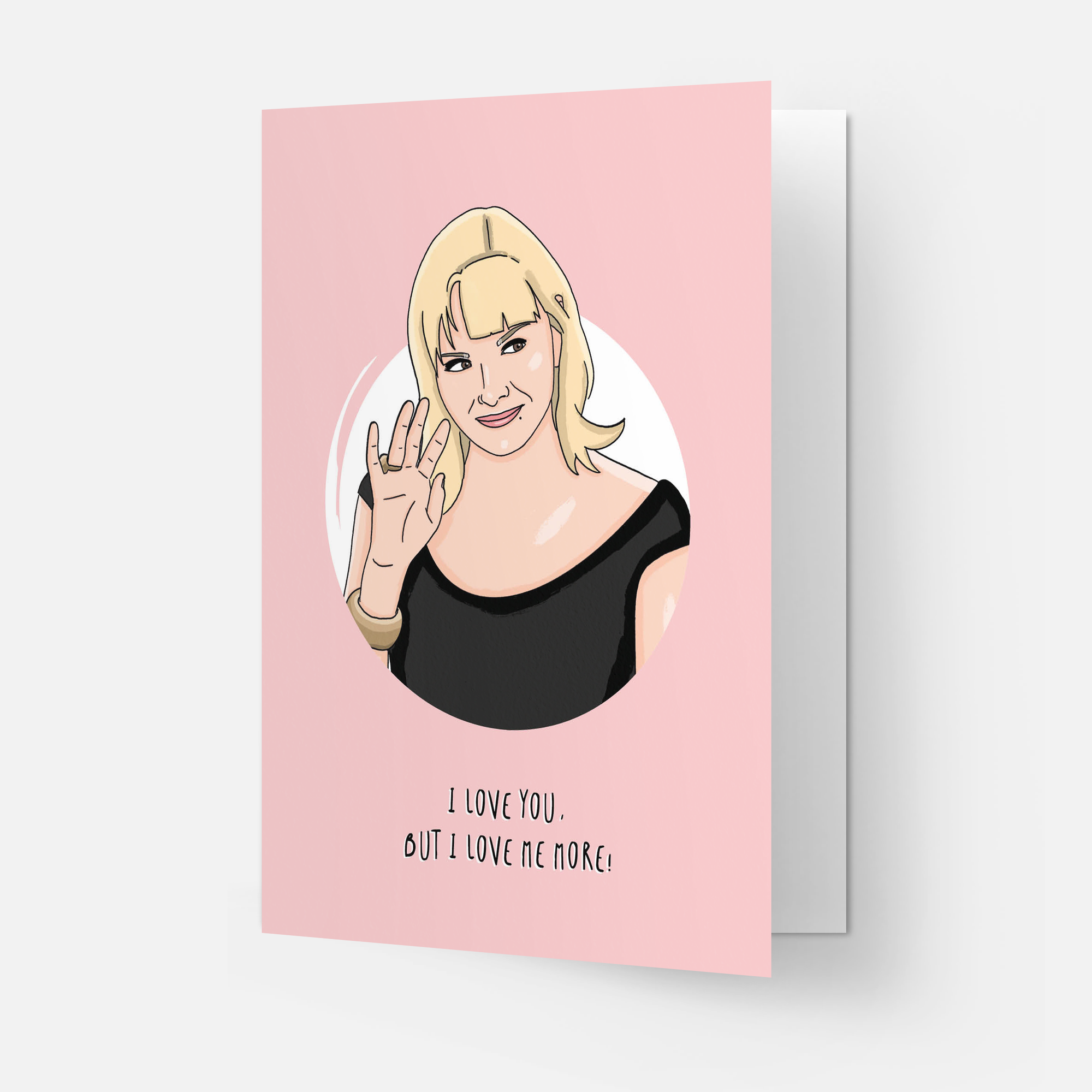 Love Me More | Sex and The City | Greeting Card