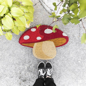 Coconut Fibre Doormat | Mushroom