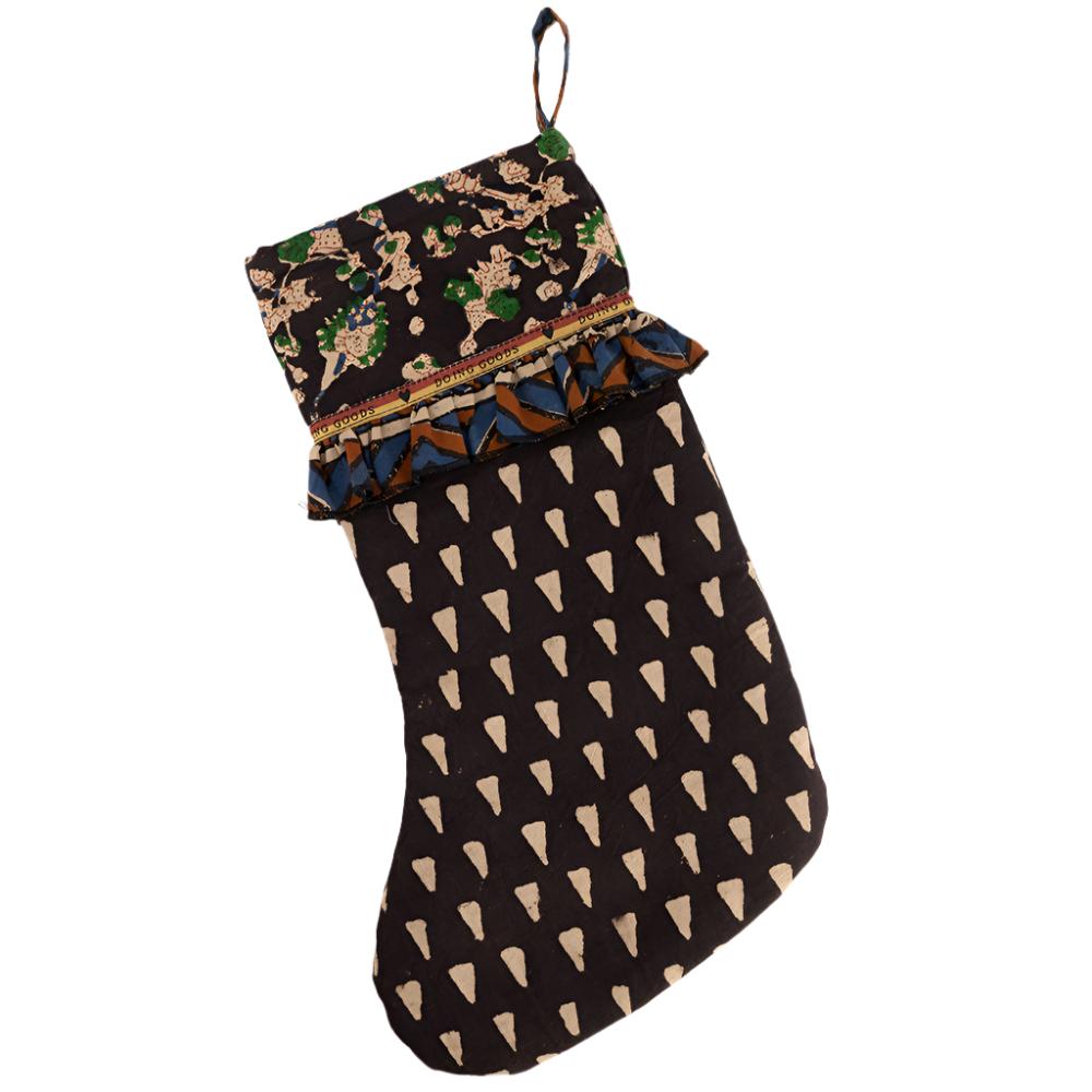 Ciara Christmas Stocking | Hand Block Printed