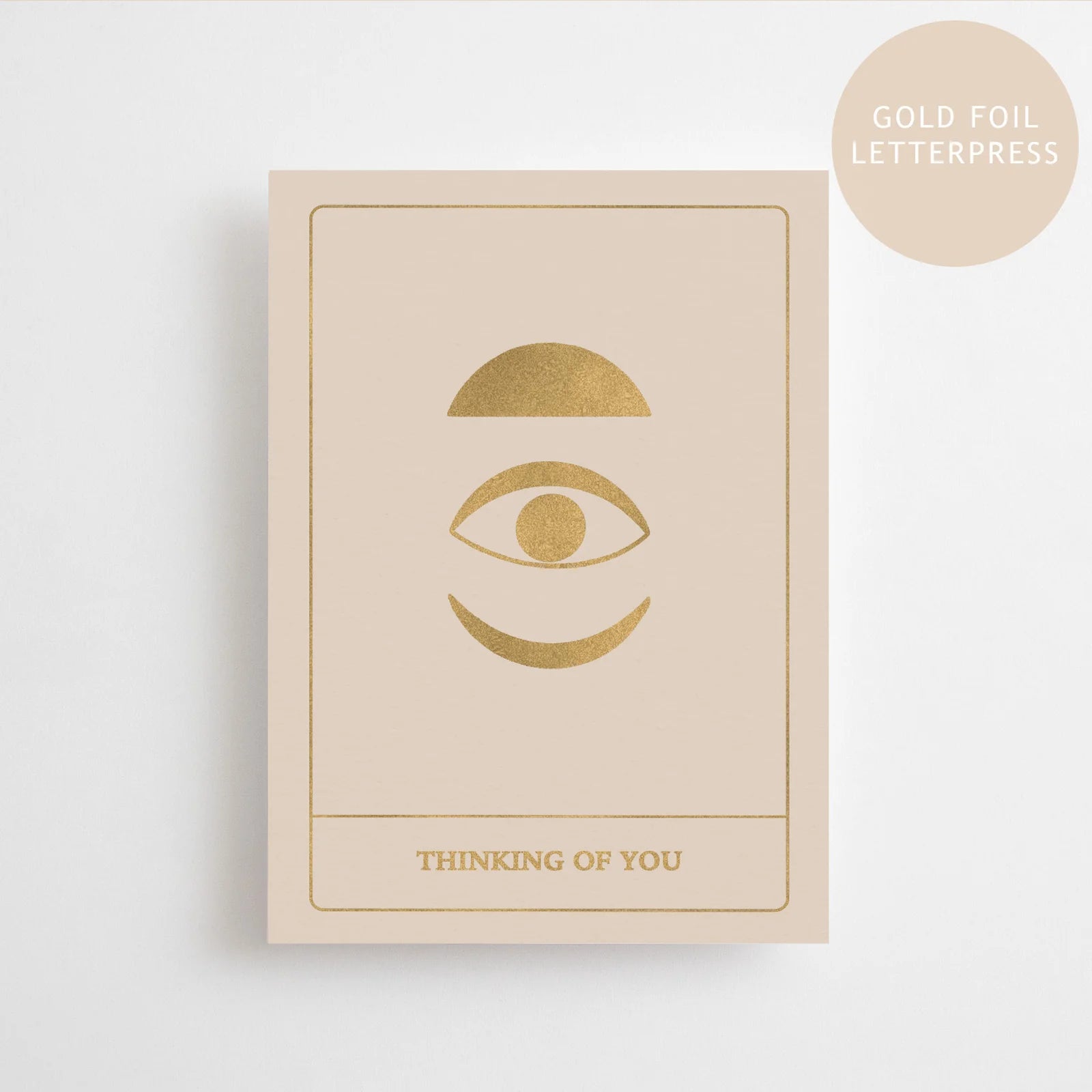 THINKING OF YOU | GOLD EDITION | POSTCARD