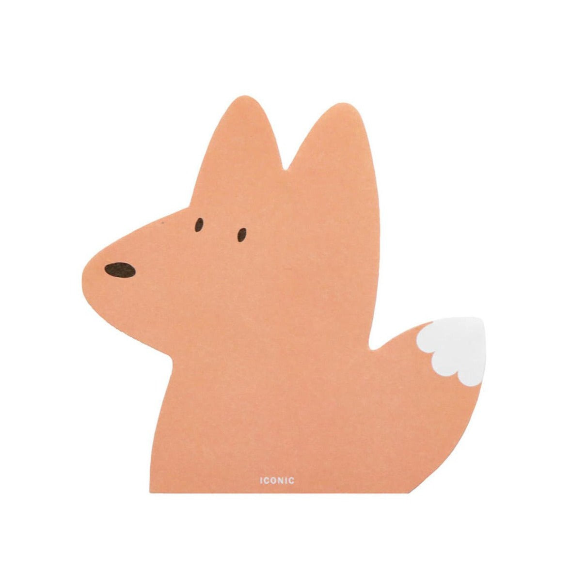 Memo Pad Animal Fox