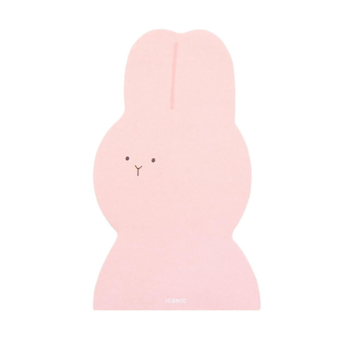 Memo Pad Animal Pink Rabbit