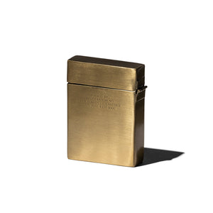 playing card holder made of brass by puebco